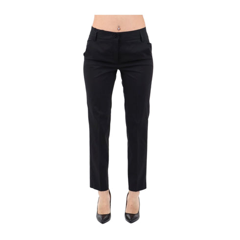 EMME MARELLA Pantaloni Pantalone Donna modello chino Viola - Francavilla Moda